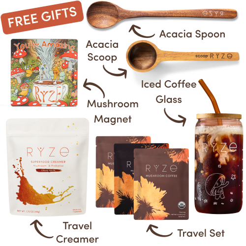 <tc>Mushroom Coffee Kit de Inicio (60 porciones)</tc>