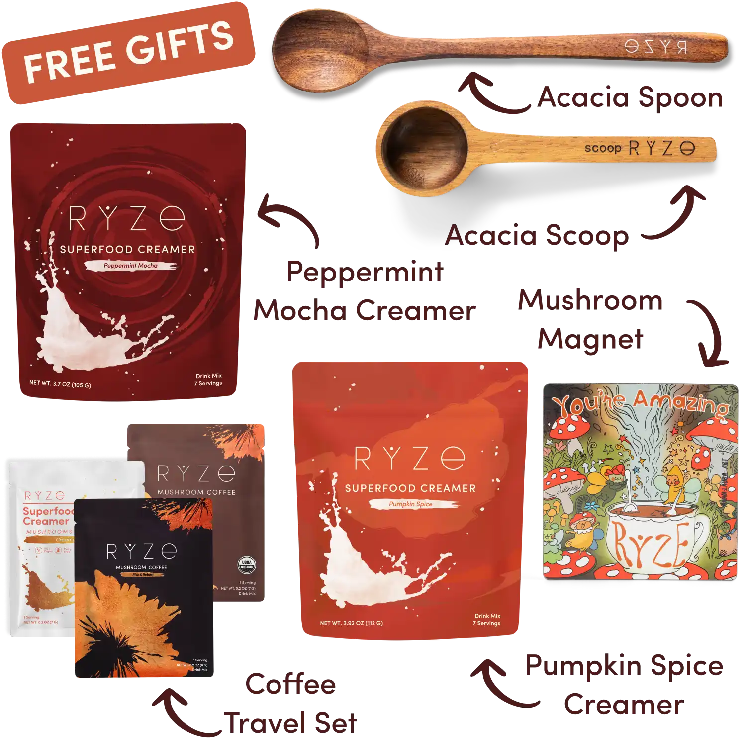 Mushroom Coffee Starter Kit (60 servings)