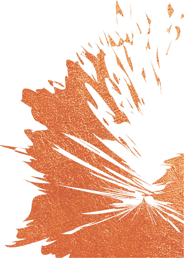 flower and leaf decoration